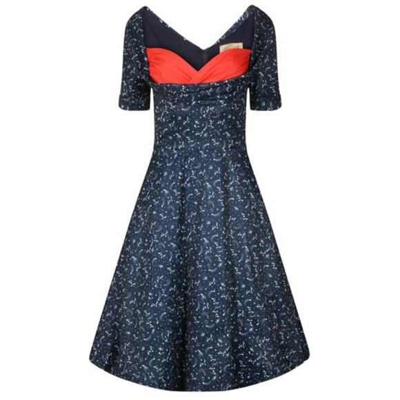 Lindy Bop Sloane Fit and Flare Dress - Picture 2 of 9